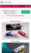 How flashbay.com looks like on a mobile device such as an iPhone.