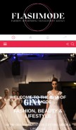 How flashmode.tn looks like on a mobile device such as an iPhone.
