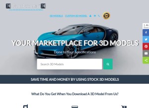 How flatpyramid.com looks like on a tablet such as an iPad.