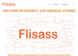 How flisass.com looks like on a tablet such as an iPad.