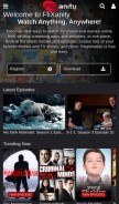 How flixanity.io looks like on a mobile device such as an iPhone.