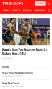 How flohoops.com looks like on a mobile device such as an iPhone.