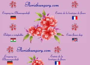 How floristhungary.com looks like on a tablet such as an iPad.