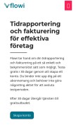 How flowi.se looks like on a mobile device such as an iPhone.