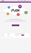 How flox.cc looks like on a mobile device such as an iPhone.