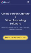 How fluvid.com looks like on a mobile device such as an iPhone.