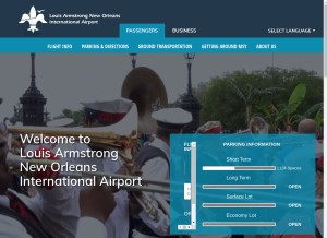 How flymsy.com looks like on a tablet such as an iPad.