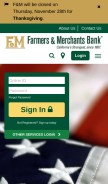 How fmb.com looks like on a mobile device such as an iPhone.