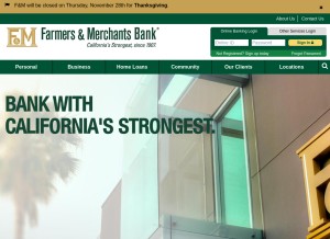 How fmb.com looks like on a tablet such as an iPad.