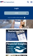 How fnb-online.com looks like on a mobile device such as an iPhone.