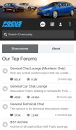 How focusfanatics.com looks like on a mobile device such as an iPhone.