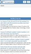 How fonearena.com looks like on a mobile device such as an iPhone.
