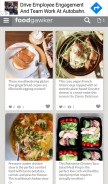 How foodgawker.com looks like on a mobile device such as an iPhone.