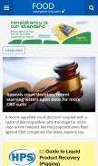 How foodnavigator-usa.com looks like on a mobile device such as an iPhone.