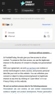 How foot-direct.com looks like on a mobile device such as an iPhone.