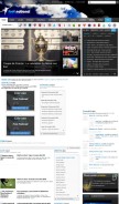 How foot-national.com looks like on a mobile device such as an iPhone.