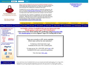 How footballlocks.com looks like on a tablet such as an iPad.