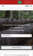 How fordaq.com looks like on a mobile device such as an iPhone.