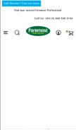 How foremostgolf.com looks like on a mobile device such as an iPhone.
