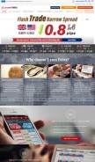 How forex.z.com looks like on a mobile device such as an iPhone.