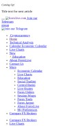 How forexlive.com looks like on a mobile device such as an iPhone.