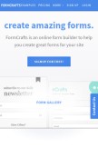 How formcrafts.com looks like on a mobile device such as an iPhone.