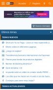 How forobeta.com looks like on a mobile device such as an iPhone.