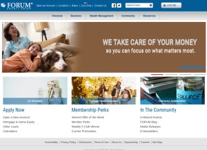 How forumcu.com looks like on a tablet such as an iPad.