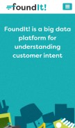 How foundit.com looks like on a mobile device such as an iPhone.