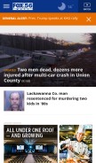 How fox56.com looks like on a mobile device such as an iPhone.