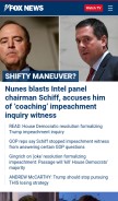 How foxnews.com looks like on a mobile device such as an iPhone.