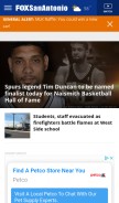 How foxsanantonio.com looks like on a mobile device such as an iPhone.