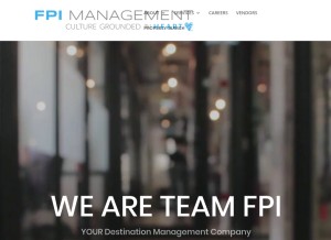 How fpimgt.com looks like on a tablet such as an iPad.