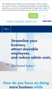 How frankcrum.com looks like on a mobile device such as an iPhone.