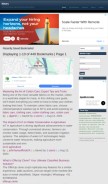 How free-news.de looks like on a mobile device such as an iPhone.