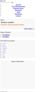 How free-telechargements.com looks like on a mobile device such as an iPhone.