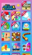 How freearcadegames.net looks like on a mobile device such as an iPhone.