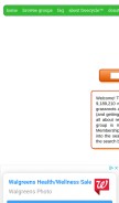 How freecycle.org looks like on a mobile device such as an iPhone.