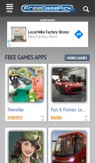 How freegamepick.net looks like on a mobile device such as an iPhone.