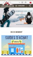 How freeride-attitude.com looks like on a mobile device such as an iPhone.