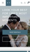 How friartux.com looks like on a mobile device such as an iPhone.