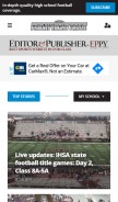 How fridaynightdrive.com looks like on a mobile device such as an iPhone.
