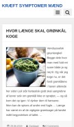 How fromop.se looks like on a mobile device such as an iPhone.