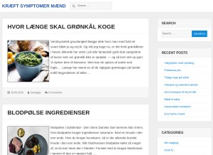 How fromop.se looks like on a tablet such as an iPad.