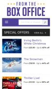 How fromtheboxoffice.com looks like on a mobile device such as an iPhone.