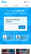 How fruugo.us looks like on a mobile device such as an iPhone.