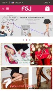 How fsjshoes.com looks like on a mobile device such as an iPhone.