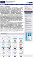 How ftpartners.com looks like on a mobile device such as an iPhone.