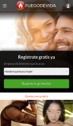 How fuegodevida.com looks like on a mobile device such as an iPhone.