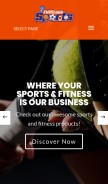 How fullscopesports.com looks like on a mobile device such as an iPhone.